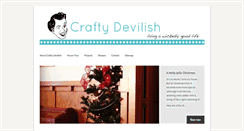 Desktop Screenshot of craftydevilish.com